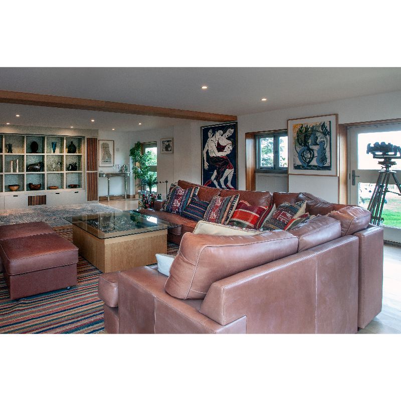 Kent countryside art collector barn conversion Gallery Image - Thanet Property Photography