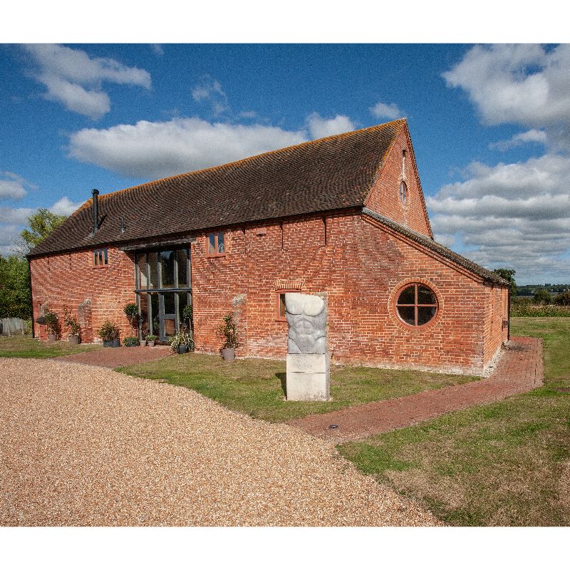 Kent countryside art collector barn conversion Gallery Image - Thanet Property Photography